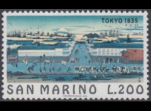 San Marino Mi.Nr. 1097 Weltstädte, Tokio um 1835 (200)
