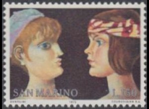 San Marino Mi.Nr. 1100 Int.Jahr der Frau, Gemälde von F.Gentilini (150)