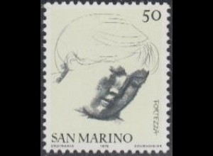 San Marino Mi.Nr. 1107 Freim.Die Ziviltugenden, Tapferkeit (50)