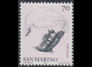 San Marino Mi.Nr. 1133 Freim.Die Ziviltugenden, Tapferkeit (70)