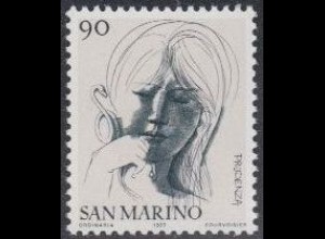 San Marino Mi.Nr. 1134 Freim.Die Ziviltugenden, Klugheit (90)