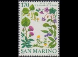 San Marino Mi.Nr. 1148 Heilpflanzen (170)