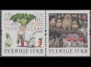 Schweden Mi.Nr. Zdr.W1067 Europa 10, Kinderbücher