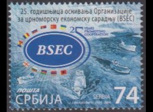 Serbien MiNr. 717 Schwarzmeer-Wirtschaftskooperation BSEC (74)