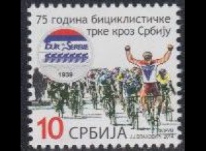 Serbien Zwangszuschlagsm.Mi.Nr. 68 75J.Int.Radrennen Serbien-Rundfahrt (10)
