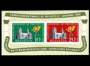 Schweiz Mi.Nr. Block 15 Nat. Briefmarkenausstellung Lausanne
