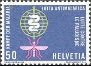 Schweiz Mi.Nr. 750 Jahresereignisse, Kampf gegen Malaria (50)