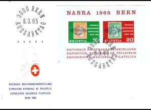 Schweiz Mi.Nr. Block 20 Nat. Briefmarkenausstellung NABRA Bern
