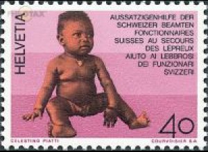 Schweiz Mi.Nr. 1071 Jahresereignisse, Kampf gegem Lepra (40)