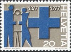 Schweiz Mi.Nr. 1087 Jahresereignisse, 100 Jahre Blaues Kreuz (20)