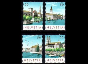 Schweiz Mi.Nr. 1276-79 Nat. Briefmarkenausstellung NABA ZÜRI '84 (4 Werte)