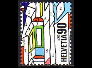 Schweiz Mi.Nr. 1694 Nat. Briefmarkenausstellung NABA 2000 (90+30)