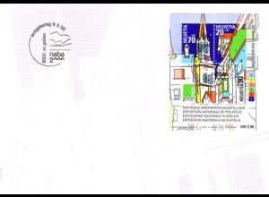 Schweiz Mi.Nr. Block 29 Nat. Briefmarkenausstellung NABA 2000, St.Gallen