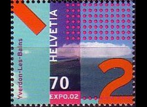 Schweiz Mi.Nr. 1788 Landesausstellung EXPO '02, Yverdon-les-Bains (70)
