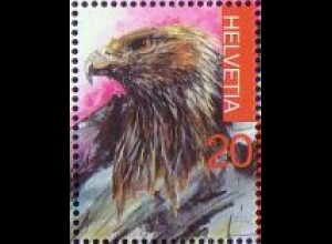 Schweiz Mi.Nr. 1836 Briefmarkenausstellung TICINO '83, Adler (20)