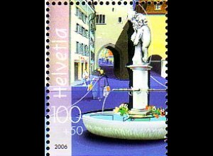 Schweiz Mi.Nr. 1979 Briefmarkenausstellung NABA '06, Badener Stadtturm (100+50)