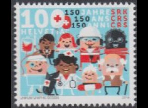Schweiz MiNr. 2439 Schweizerisches Rotes Kreuz (100)