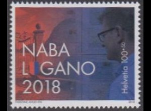 Schweiz MiNr. 2549 Briefmarkenaustellung NABA LUGANO 2018 (100+50)