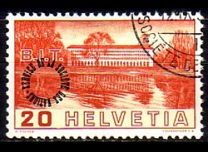 Schweiz SDN Mi.Nr. 61 Sondermarke der Schweiz MiNr. 321 mit Aufdruck (20)