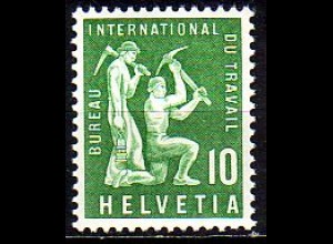 Schweiz ILO Mi.Nr. 95 Bergleute, Sockelrelief Albert-Thomas-Denkmal, Genf (10)