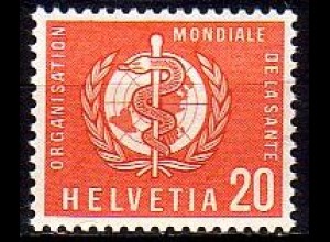Schweiz WHO Mi.Nr. 28 WHO-Emblem (20)