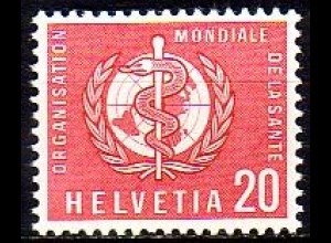 Schweiz WHO Mi.Nr. 32 WHO-Emblem (20)