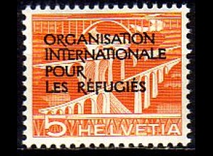 Schweiz IRO Mi.Nr. 1 Freim. der Schweiz MiNr. 530 mit Aufdruck (5)