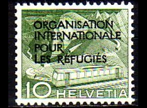 Schweiz IRO Mi.Nr. 2 Freim. der Schweiz MiNr. 531 mit Aufdruck (10)