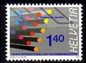 Schweiz ITU Mi.Nr. 14 Glasfaserkabel (1,40)