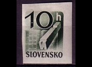 Slowakei Mi.Nr. 115 Zeitungsmarken, Zeitung (10 H)