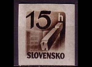 Slowakei Mi.Nr. 116 Zeitungsmarken, Zeitung (15 H)