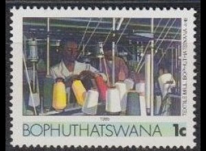 Südafrika - Bophuthatswana Mi.Nr. 148x Freim. Spinnerei (1)