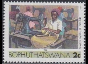 Südafrika - Bophuthatswana Mi.Nr. 149x Freim. Sackfabrik (2)