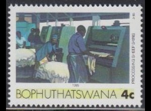 Südafrika - Bophuthatswana Mi.Nr. 151x Freim. Schaffellverarbeitung (4)