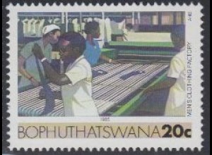 Südafrika - Bophuthatswana Mi.Nr. 159x Freim. Fabrik für Herrenkleidung (20)