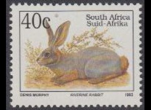 Südafrika Mi.Nr. 895IIA Freim.Bedrohte Tiere, Hase (40)