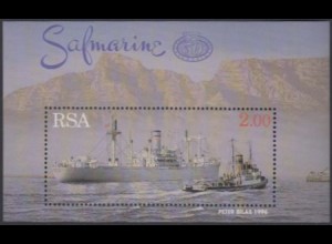 Südafrika Mi.Nr. Block 47 50Jahre Safmarine