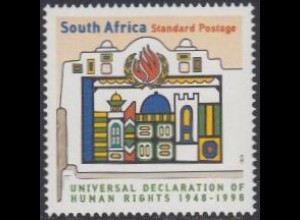 Südafrika Mi.Nr. 1183 50J.Erklärung der Menschenrechte, Baustile (-)