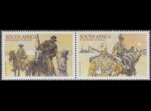 Südafrika Mi.Nr. Zdr.1242-43 100.J.tag südafrik.Kriegserklärung a.Großbritannien