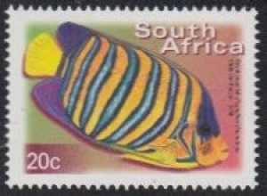 Südafrika Mi.Nr. 1287A Freim. Fauna und Flora, Kaiserfisch (20)