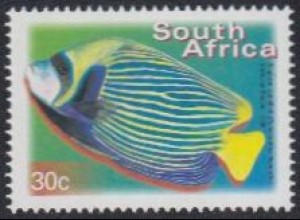 Südafrika Mi.Nr. 1288A Freim. Fauna und Flora, Kaiserfisch (30)