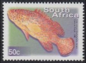 Südafrika Mi.Nr. 1290A Freim. Fauna und Flora, Zackenbarsch (50)