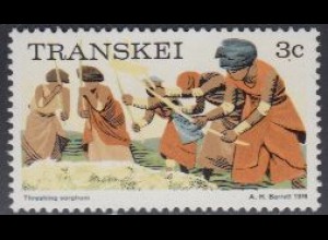 Südafrika - Transkei Mi.Nr. 3Cx Freim. Frauen beim Dreschen (3)