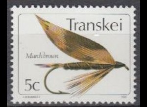 Südafrika - Transkei Mi.Nr. 69 Künstliche Fliegen, March brown (5)