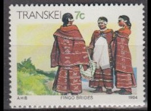 Südafrika - Transkei Mi.Nr. 143x Freim. Kultur der Xhosa, Junge Frauen (7)