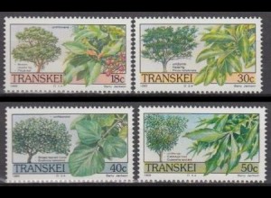 Südafrika - Transkei Mi.Nr. 242-45 Bäume (4 Werte)