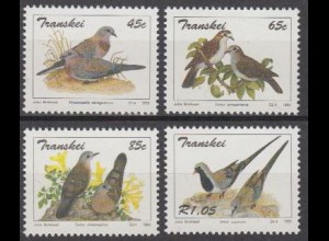 Südafrika - Transkei Mi.Nr. 311-14 Tauben (4 Werte)