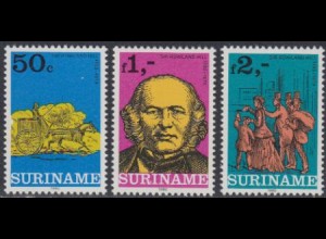 Surinam Mi.Nr. 901-03 Internat. Ausstellung LONDON 1980 (3 Werte)