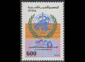 Syrien Mi.Nr. 1724 40 Jahre WHO (600)