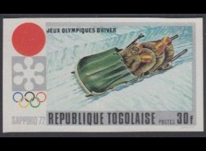 Togo Mi.Nr. 891B Olympia 1972 Sapporo, Viererbob (30)